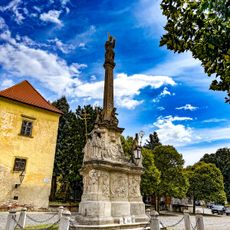 Morový stĺp, socha-kópia