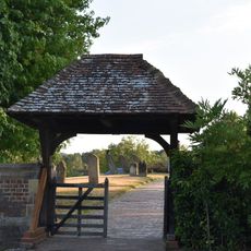 Wall And Lych Gate To Church Of St Mary