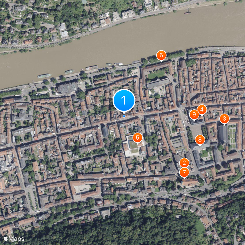 Kurpfälzisches Museum Map