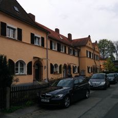 Reihenhausgruppe der Gartenstadt Werderau