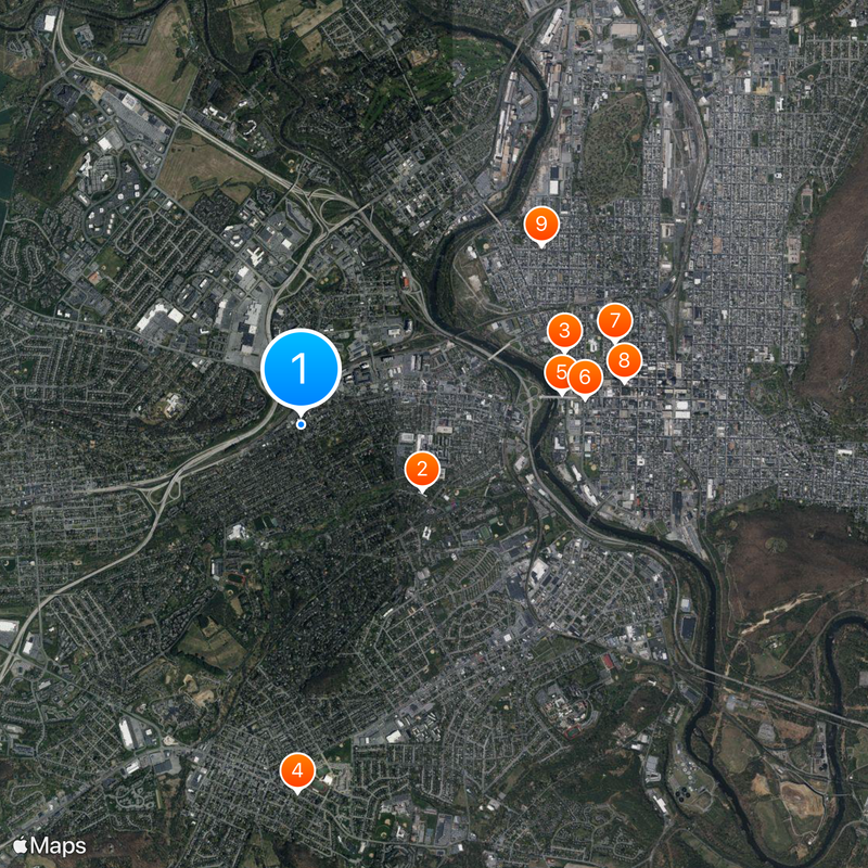 Wyomissing Map