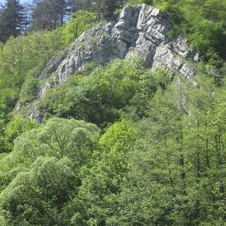 Anticline of the Cluse du Ry d'Ave
