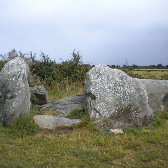 Second Kerbourg dolmen