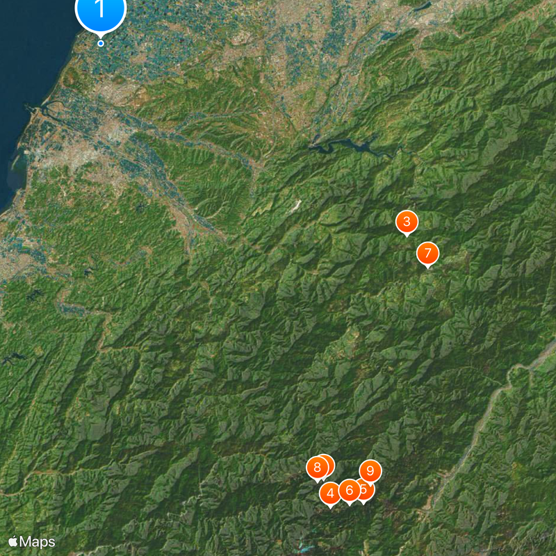 Jianshi Township Map