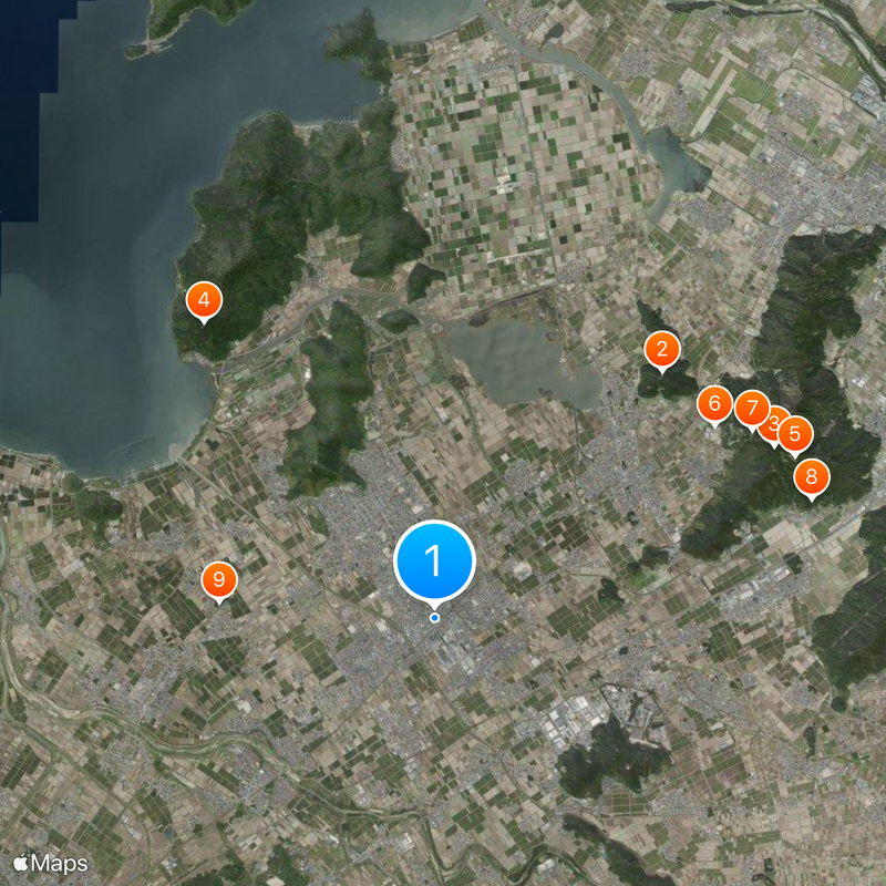 Ōmi-Hachiman Station Map