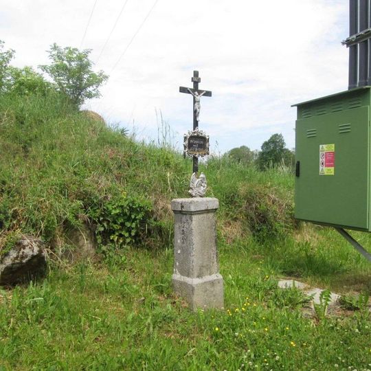 Kříž na rozcestí v Babíně
