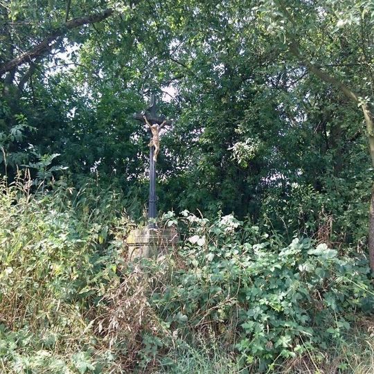 Kříž jihovýchodně od Jankovské Lhoty