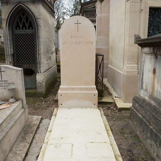 Grave of La Fontaine