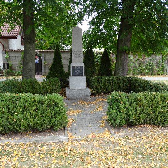 War memorial in Vestec