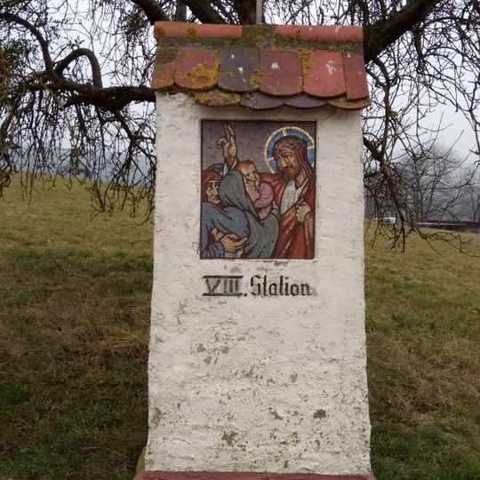 Kreuzweg Auf dem Rad; Ostringstraße in Hausen