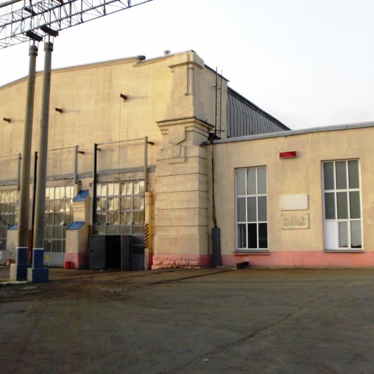 Building of the assembly workshop of the passenger car-repair depot