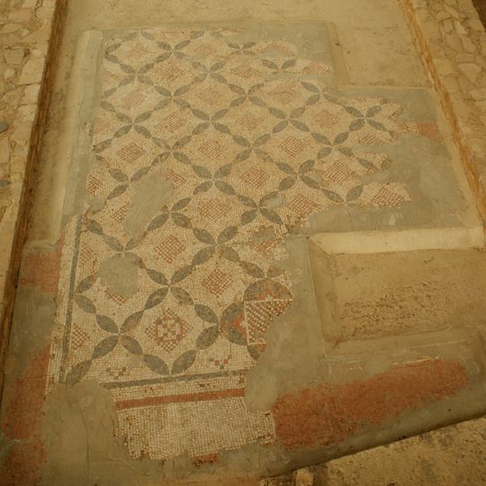 Habitación Nº 2-mosaico de Hojas Cuatripétalos