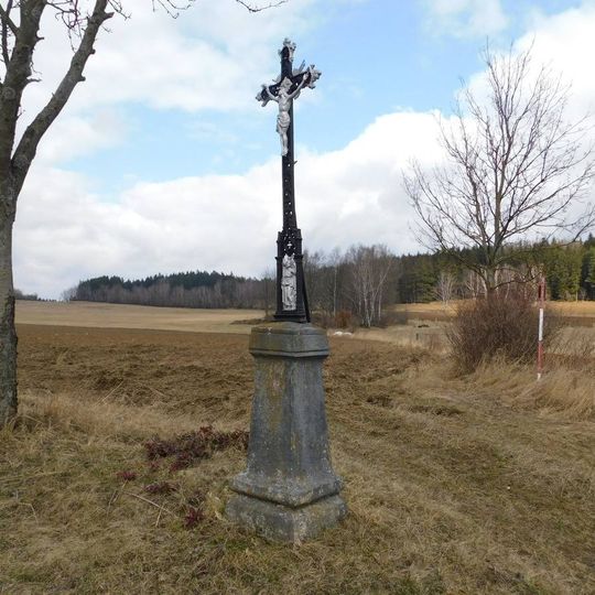 Kříž u silnice severozápadně od Nové Vsi