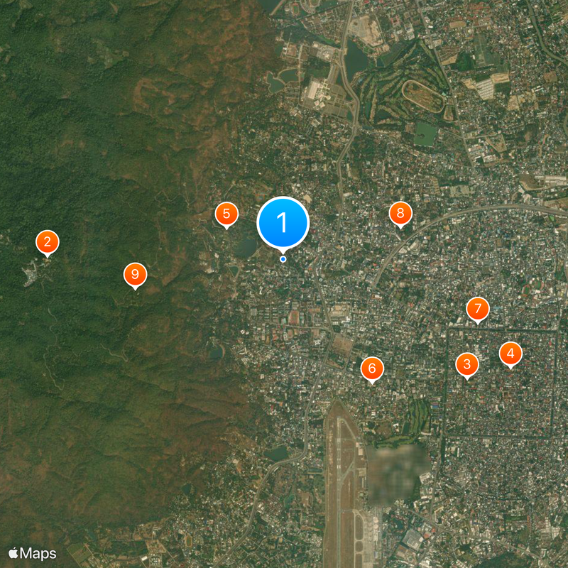 Chiang Mai University Map