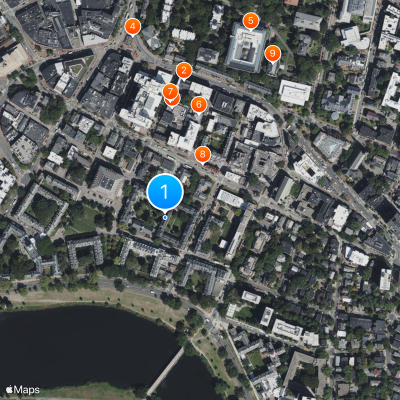 Lowell House Map