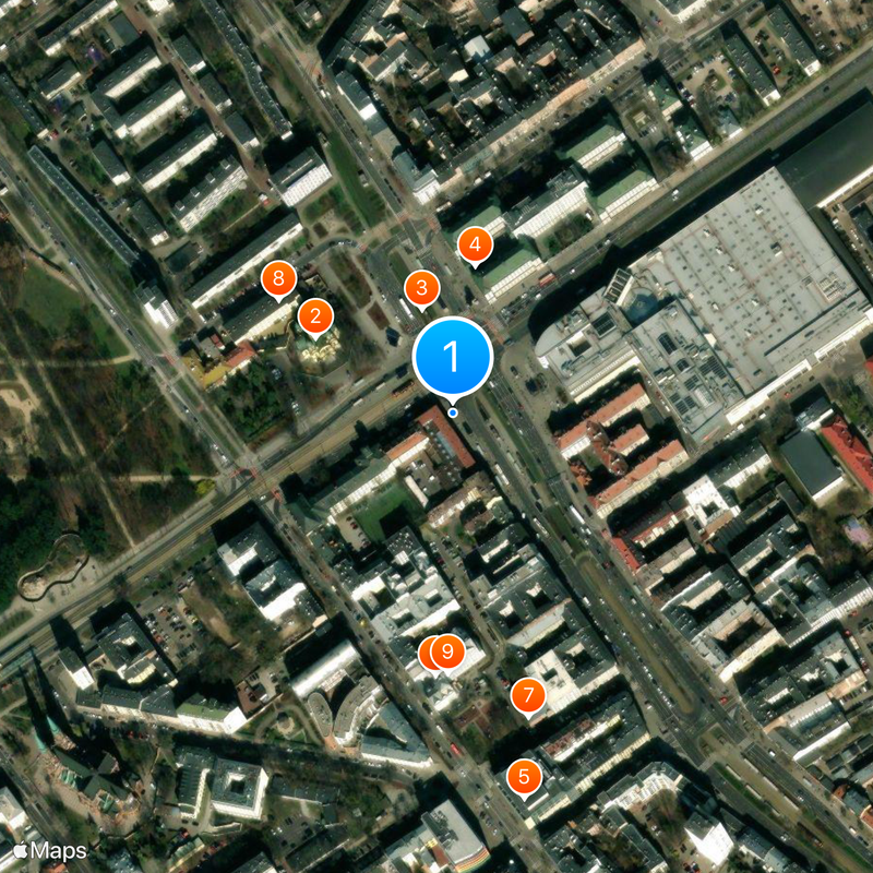 Provisional Government of the Republic of Poland Map