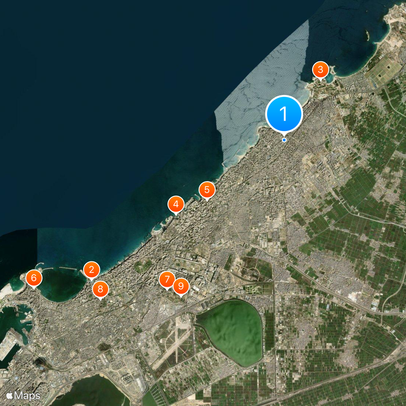 Arab Academy for Science and Technology and Maritime Transport Map
