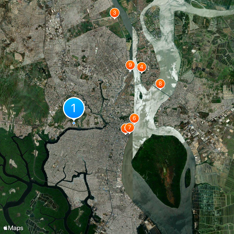 Estadio Monumental Banco Pichincha Map