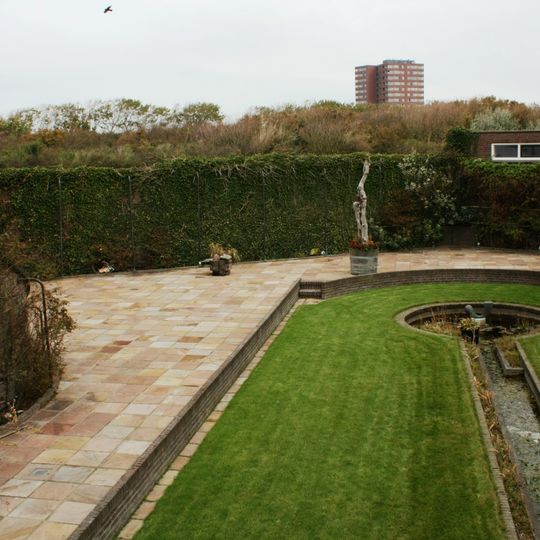 Tuinmuur bij Boulevard Evertsen 290, Vlissingen