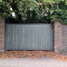 Boundary Wall And Gate At Number 2