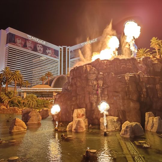 The Mirage Volcano