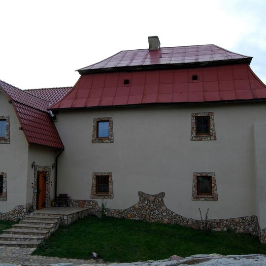 Former rectory in Rząśnik