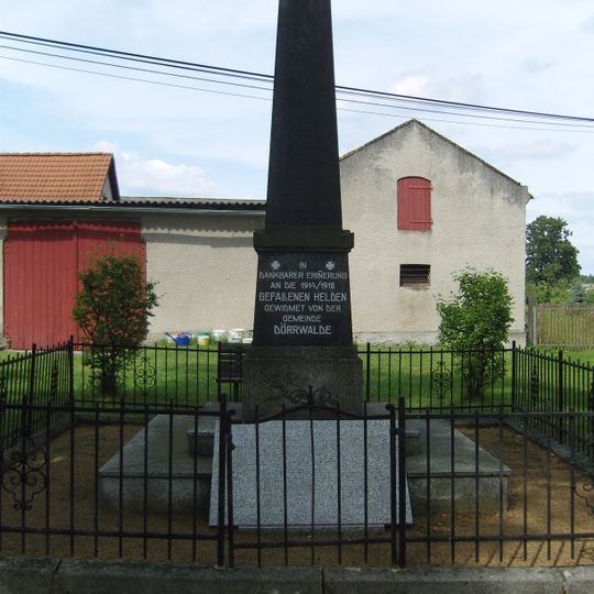 Kriegerdenkmal Dörrwalde