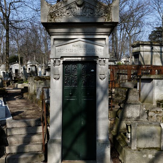 Grave of Léchères-Savoie-Lefébure