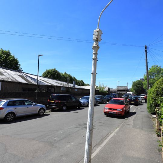 Two Street Lamps Outside No 12 And No 34
