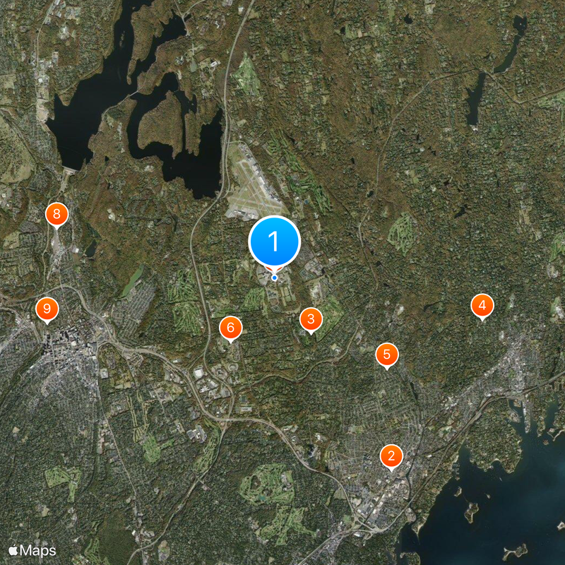 State University of New York at Purchase Map
