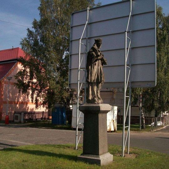 Socha svatého Jana Nepomuckého v Lubenci