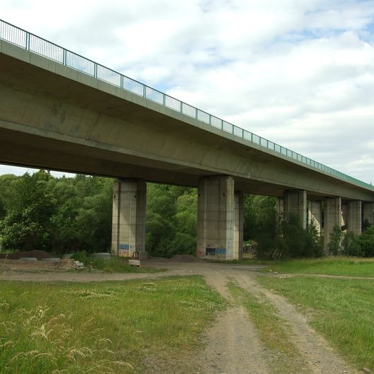 Highway bridge in Voznice