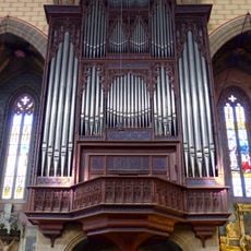 Perpignan cathedral pipe organ