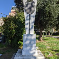 Striking Piraeus workers memorial