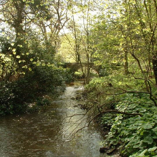 Designed landscape at Valleyfield