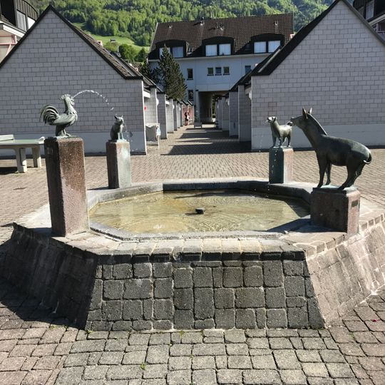 Brunnen Muehlematthof