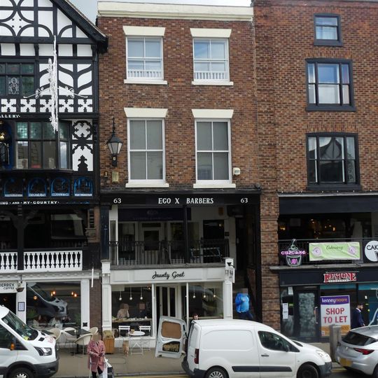 Number 57 Street Numbers 63 and 65 Row