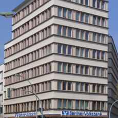 Genossenschaftshaus Wilmersdorf, Büro- und Geschäftshaus Brandenburgische Straße 86-87, Berliner Straße 42