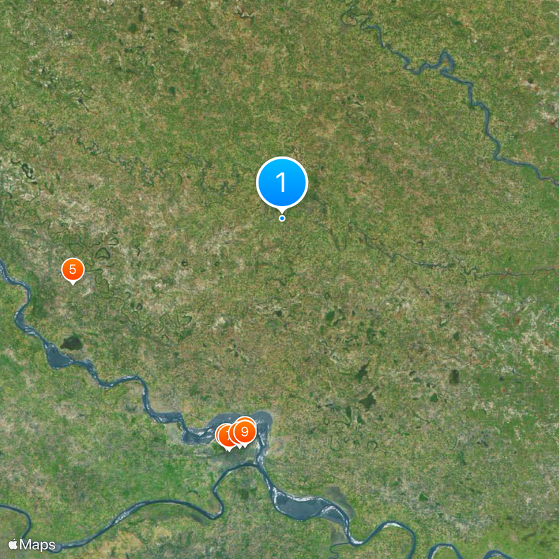 Distretto di Pratapgarh Mappa