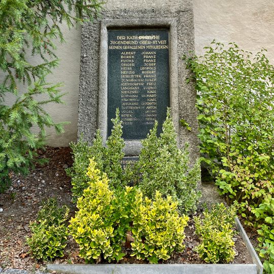 Kriegerdenkmal des Katholisch-Deutschen Jugendbundes Ober St. Veit