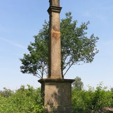 Severní boží muka ve Smečně u silnice na Slaný