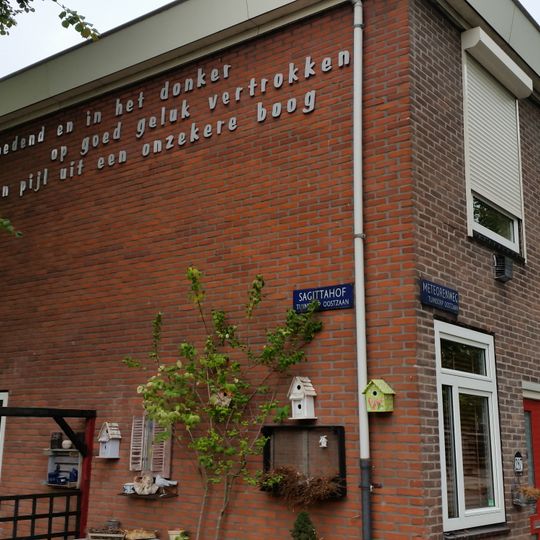 Straatpoëzie Tuindorp Oostzaan