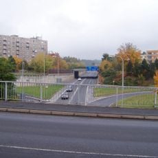 Přemostění silnice I/35 na sídlišti v Turnově