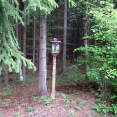 Obrázek svatého Františka západně od Planin