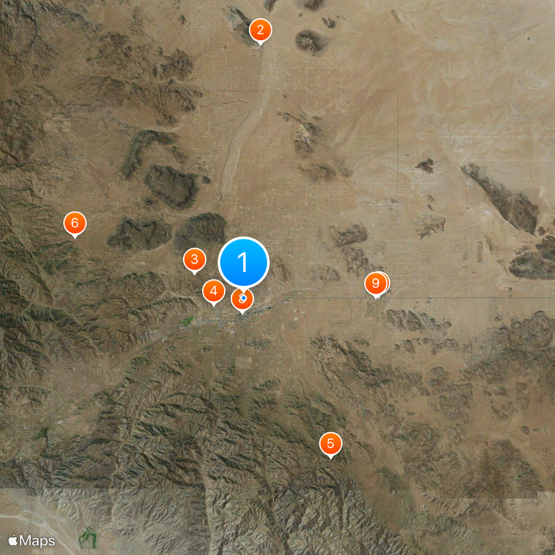 Yucca Valley Map