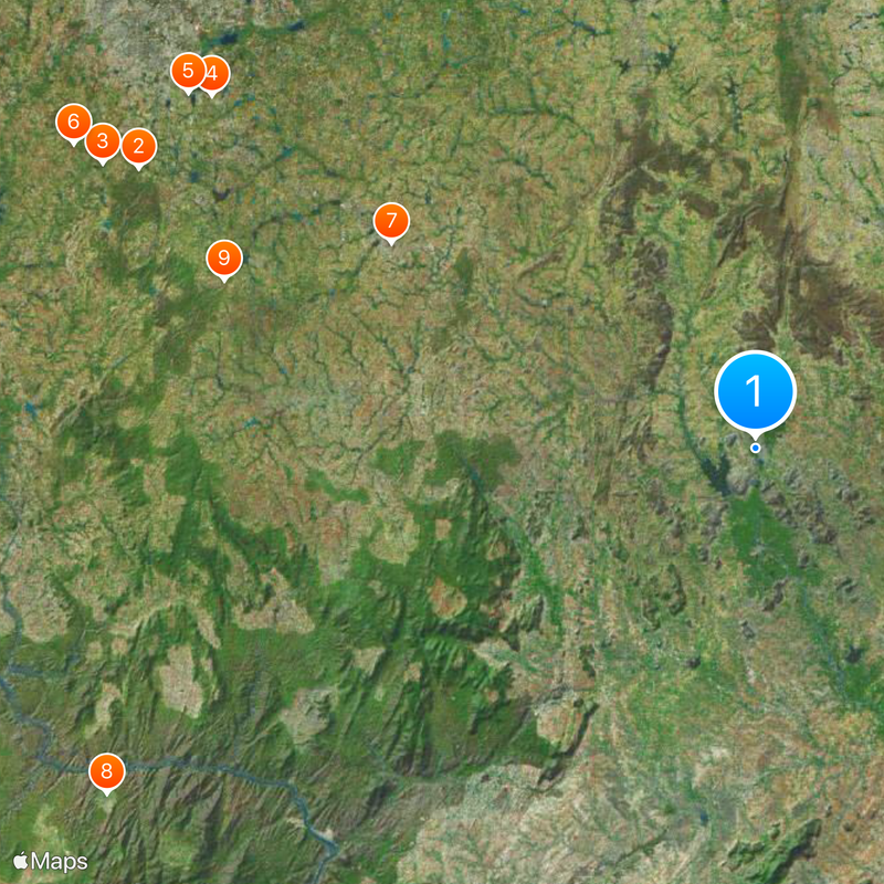 Krishnagiri district Map