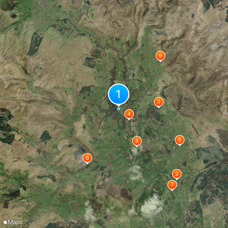 Drumlanrig Castle Map