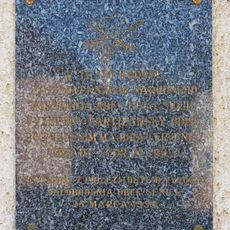 Pam. dom sov. armády, tabuľa pamätná