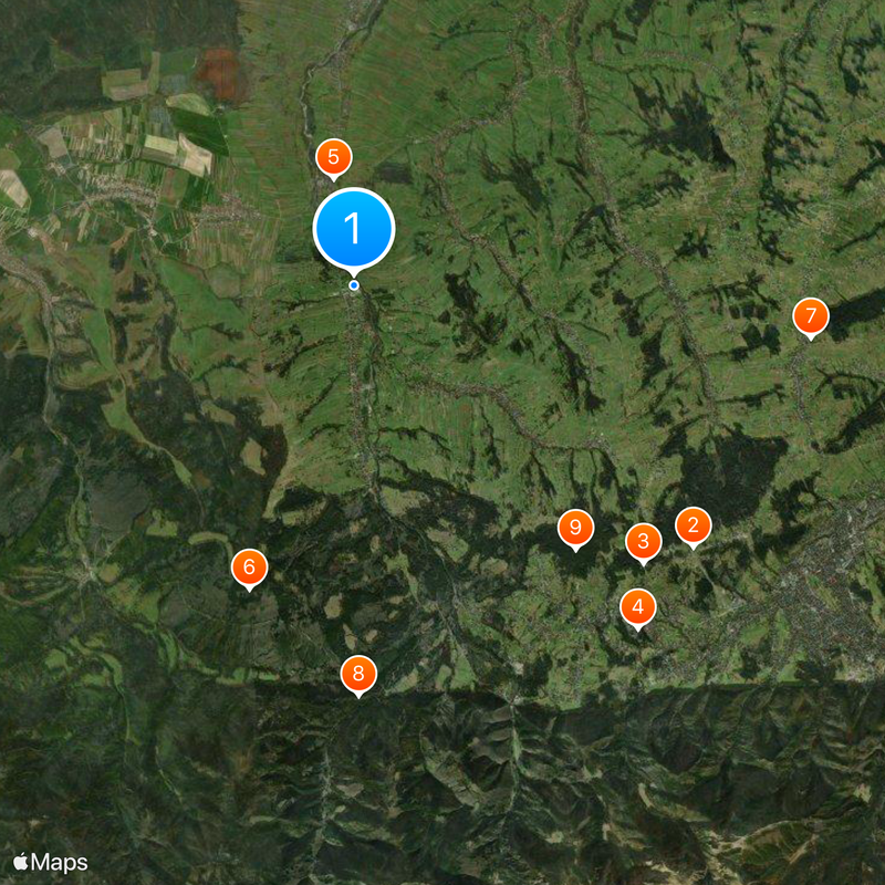 Chochołowskie Termy Mapa
