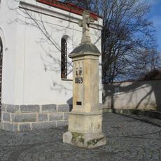 Pamětní kříž, Kralupy nad Vltavou, Lobeček